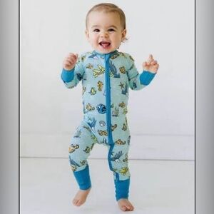 EUC Little Sleepies OG Finding Nemo Zippy Size 6-12 month